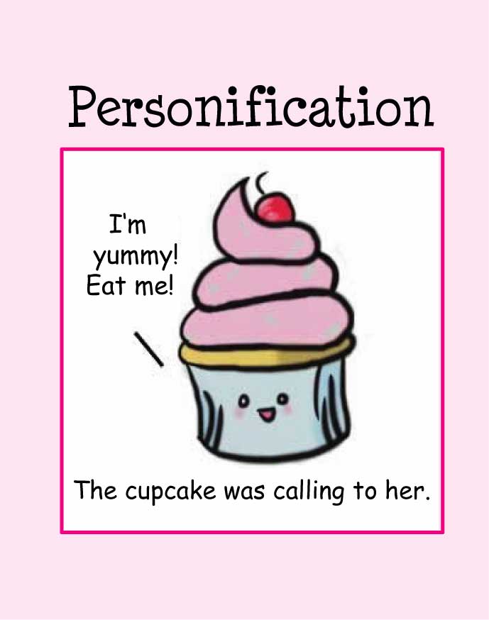 Cupcake personification