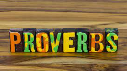 Wooden Proverb